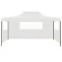 Folding tent for celebrations with 3 walls white 3x4.5 m by vidaXL, Tents and gazebos - Ref: Foro24-48871, Price: 169,93 €, D...