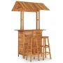 Garden bar furniture set 3 pieces solid acacia wood by vidaXL, Garden sets - Ref: Foro24-3116006, Price: 452,65 €, Discount: %