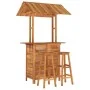 Garden bar furniture set 3 pieces solid acacia wood by vidaXL, Garden sets - Ref: Foro24-3116006, Price: 452,65 €, Discount: %