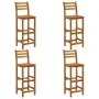 Garden bar furniture set 5 pieces solid acacia wood by vidaXL, Garden sets - Ref: Foro24-3116005, Price: 624,80 €, Discount: %