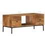 Solid mango wood coffee table 90x45x40cm by vidaXL, Coffee table - Ref: Foro24-286559, Price: 170,10 €, Discount: %