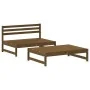 Gartenmöbel-Set 2-teilig und honigbraune Massivholzkissen von vidaXL, Gartensets - Ref: Foro24-3186105, Preis: 369,86 €, Raba...