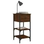 Nightstands 2 pcs oak brown engineered wood 34x36x70 cm by vidaXL, Nightstands - Ref: Foro24-825982, Price: 75,93 €, Discount: %