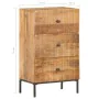 Solid mango wood sideboard 45x30x75 cm by vidaXL, Sideboards - Ref: Foro24-286560, Price: 118,58 €, Discount: %