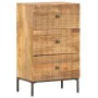 Solid mango wood sideboard 45x30x75 cm by vidaXL, Sideboards - Ref: Foro24-286560, Price: 118,58 €, Discount: %