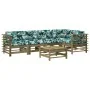 Gartenmöbel-Set 6-teilig und Kissen aus imprägniertem Kiefernholz von vidaXL, Gartensets - Ref: Foro24-3186010, Preis: 565,13...