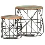 Coffee tables 2 units recycled solid wood by vidaXL, Coffee table - Ref: Foro24-286578, Price: 111,50 €, Discount: %
