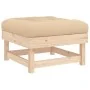 Juego de muebles de jardín 10 piezas y cojines madera maciza de vidaXL, Conjuntos de jardín - Ref: Foro24-3186074, Precio: 81...