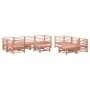 10-piece garden furniture set with Douglas fir wood cushions by vidaXL, Garden sets - Ref: Foro24-3186100, Price: 919,25 €, D...