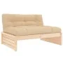 4-piece garden furniture set and solid wood cushions by vidaXL, Garden sets - Ref: Foro24-3186109, Price: 585,10 €, Discount: %