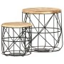 Coffee tables 2 units solid mango wood by vidaXL, Coffee table - Ref: Foro24-286579, Price: 86,32 €, Discount: %