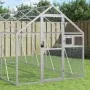 Silberfarbenes Aluminium-Vogelhaus 1,79 x 6 x 1,85 m von vidaXL, Füße und Vogelkäfige - Ref: Foro24-3155798, Preis: 549,80 €,...