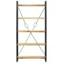 Solid mango wood 5-level shelf 90x30x180 cm by vidaXL, Bookcases and shelves - Ref: Foro24-286581, Price: 256,44 €, Discount: %