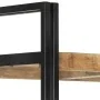 Solid mango wood 5-level shelf 90x30x180 cm by vidaXL, Bookcases and shelves - Ref: Foro24-286581, Price: 256,44 €, Discount: %