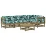 Garden furniture set 6 pieces and cushions made of impregnated pine wood by vidaXL, Garden sets - Ref: Foro24-3185989, Price:...