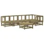 Garden furniture set 6 pieces and cushions made of impregnated pine wood by vidaXL, Garden sets - Ref: Foro24-3185989, Price:...