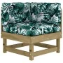 Garden furniture set 6 pieces and cushions made of impregnated pine wood by vidaXL, Garden sets - Ref: Foro24-3185989, Price:...