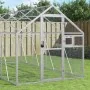 Vogelhaus aus silbernem Aluminium, 1,79 x 8 x 1,85 m von vidaXL, Füße und Vogelkäfige - Ref: Foro24-3155799, Preis: 648,51 €,...