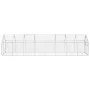 Vogelhaus aus silbernem Aluminium, 1,79 x 8 x 1,85 m von vidaXL, Füße und Vogelkäfige - Ref: Foro24-3155799, Preis: 648,51 €,...