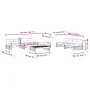 Gartenmöbel-Set 6-teilig und honigbraune Massivholzkissen von vidaXL, Gartensets - Ref: Foro24-3186154, Preis: 1,00 €, Rabatt: %