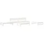6-piece garden furniture set and white solid wood cushions by vidaXL, Garden sets - Ref: Foro24-3186124, Price: 1,00 €, Disco...
