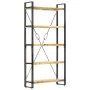 Solid mango wood 5-level shelf 90x30x180 cm by vidaXL, Bookcases and shelves - Ref: Foro24-286581, Price: 256,44 €, Discount: %