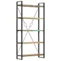 5-tier shelving made of recycled solid wood 90x30x180 cm by vidaXL, Bookcases and shelves - Ref: Foro24-286584, Price: 279,01...