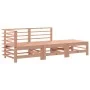 3-teilige Gartensofagarnitur mit Kissen aus Douglasienholz von vidaXL, Gartensets - Ref: Foro24-3186037, Preis: 270,41 €, Rab...