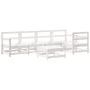6-piece garden furniture set and white solid wood cushions by vidaXL, Garden sets - Ref: Foro24-3185991, Price: 514,72 €, Dis...