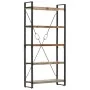 5-tier shelving made of recycled solid wood 90x30x180 cm by vidaXL, Bookcases and shelves - Ref: Foro24-286584, Price: 279,01...