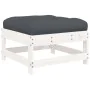 6-piece garden furniture set and white solid wood cushions by vidaXL, Garden sets - Ref: Foro24-3185991, Price: 514,72 €, Dis...