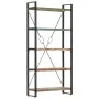 5-tier shelving made of recycled solid wood 90x30x180 cm by vidaXL, Bookcases and shelves - Ref: Foro24-286584, Price: 279,01...
