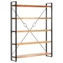 5-tier solid acacia wood shelf 140x30x180 cm by vidaXL, Bookcases and shelves - Ref: Foro24-286586, Price: 314,88 €, Discount: %