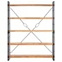 5-tier solid acacia wood shelf 140x30x180 cm by vidaXL, Bookcases and shelves - Ref: Foro24-286586, Price: 314,88 €, Discount: %