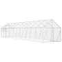 Silver aluminum birdhouse 1.79x10x1.85 m by vidaXL, Feet and bird cages - Ref: Foro24-3155800, Price: 740,75 €, Discount: %