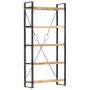 5-tier shelf 90x30x180 cm solid acacia wood by vidaXL, Bookcases and shelves - Ref: Foro24-286587, Price: 191,28 €, Discount: %