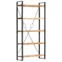 Estantería de 5 niveles 90x30x180 cm madera maciza de acacia de vidaXL, Librerías y estanterías - Ref: Foro24-286587, Precio:...