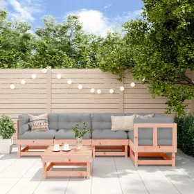 6-teiliges Gartenmöbel-Set mit Kissen aus Douglasienholz von vidaXL, Gartensets - Ref: Foro24-3185988, Preis: 502,91 €, Rabat...