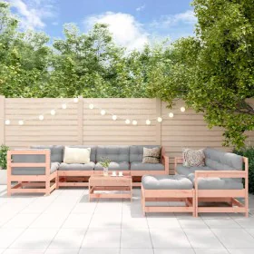 10-teiliges Gartenmöbel-Set mit Kissen aus Douglasienholz von vidaXL, Gartensets - Ref: Foro24-3186093, Preis: 908,90 €, Raba...