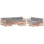 10-teiliges Gartenmöbel-Set mit Kissen aus Douglasienholz von vidaXL, Gartensets - Ref: Foro24-3186093, Preis: 908,81 €, Raba...