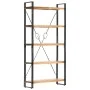 Estantería de 5 niveles 90x30x180 cm madera maciza de acacia de vidaXL, Librerías y estanterías - Ref: Foro24-286587, Precio:...