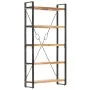 Estantería de 5 niveles 90x30x180 cm madera maciza de acacia de vidaXL, Librerías y estanterías - Ref: Foro24-286587, Precio:...