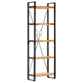 5-level solid acacia wood shelf 60x30x180 cm by vidaXL, Bookcases and shelves - Ref: Foro24-286588, Price: 196,26 €, Discount: %