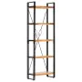 5-level solid acacia wood shelf 60x30x180 cm by vidaXL, Bookcases and shelves - Ref: Foro24-286588, Price: 196,26 €, Discount: %