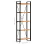 5-level solid acacia wood shelf 60x30x180 cm by vidaXL, Bookcases and shelves - Ref: Foro24-286588, Price: 196,26 €, Discount: %
