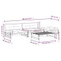 Gartenmöbel-Set 4-teilig und honigbraune Massivholzkissen von vidaXL, Gartensets - Ref: Foro24-3186112, Preis: 811,22 €, Raba...