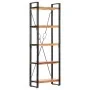 5-level solid acacia wood shelf 60x30x180 cm by vidaXL, Bookcases and shelves - Ref: Foro24-286588, Price: 196,26 €, Discount: %