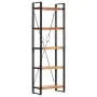 5-level solid acacia wood shelf 60x30x180 cm by vidaXL, Bookcases and shelves - Ref: Foro24-286588, Price: 196,26 €, Discount: %