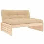 5-piece garden furniture set and solid wood cushions by vidaXL, Garden sets - Ref: Foro24-3186144, Price: 705,18 €, Discount: %