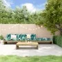 Juego de muebles jardín 4 pzas y cojines madera pino impregnada de vidaXL, Conjuntos de jardín - Ref: Foro24-3186143, Precio:...